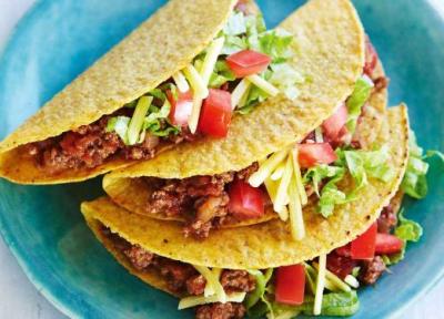 طرز تهیه تاکو مکزیکی چگونه است؟ طرز تهیه تاکو مکزیکی چگونه است؟